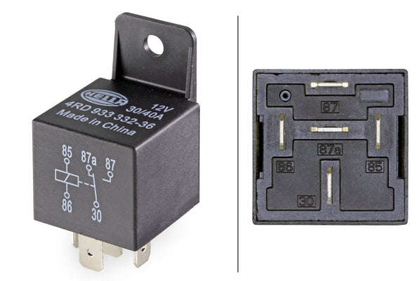 Relay 5Pin 12V HELLA 4RD-933332-361