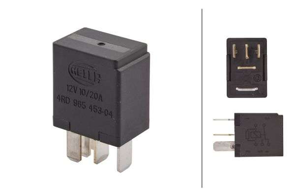 Relay 5Pin 12V Mini HELLA 4RD-965453-041