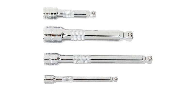4Pc 2-Way Wobble Ext Set 1/4/1/2/3/8 AMPRO T11347