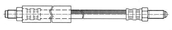Brake Hose Ford Sierra Ford Escort Front (510068)