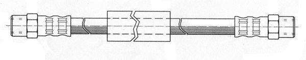 Brake Hose Microbus Front Vw 1.9 2.2.02.1 (510289)