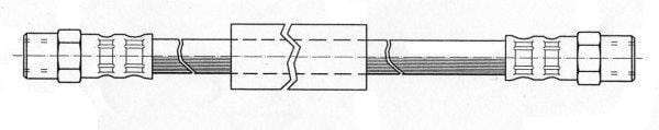Brake Hose Microbus Front Vw 1.9 2.2.02.1 (510289)