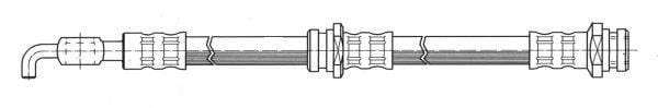 Brake Hose Mazda 323 Ford Bantam/Laser (510778)
