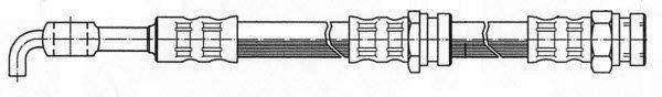 Brake Hose Ford Courier Front (511073)