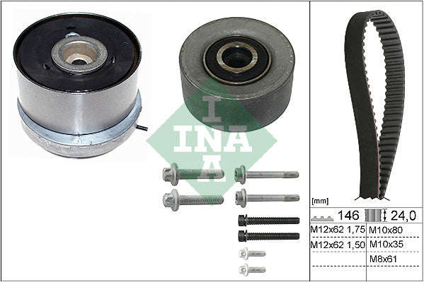 Belt Kit Opel Astra H,J,Corsa D,Meriva Z16/A16/X16 Chev Aveo Ldt 1.6 Stilo 1.6 16V 192B3000 (5300...
