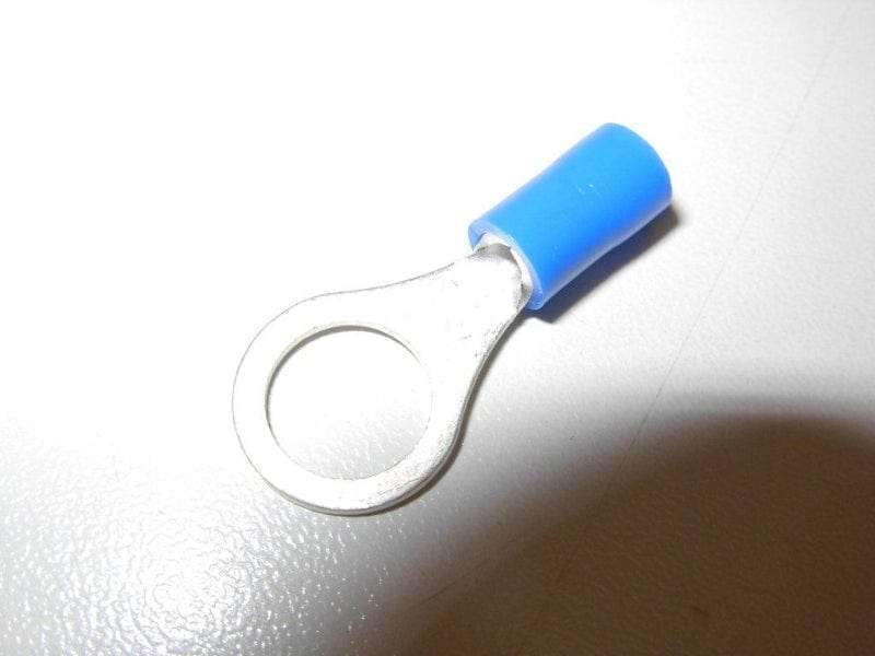 Terminal Rated Current: 27 A, Hole Diameter: 8 Mm  (658TERM) Pack of 100