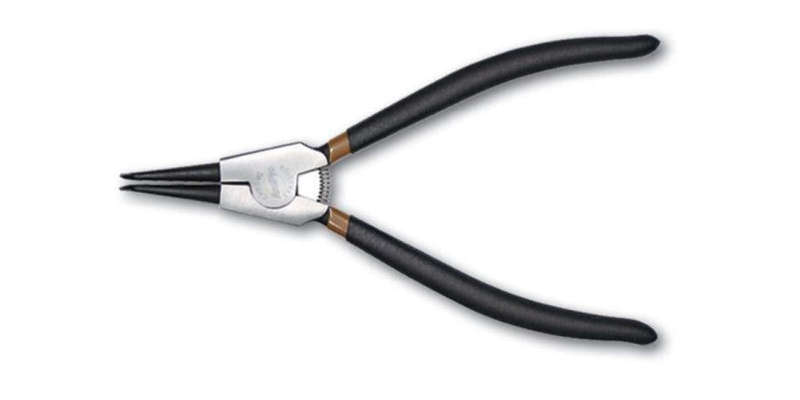 7 Bent Nose External Pliers 180Mm AMPRO T73334