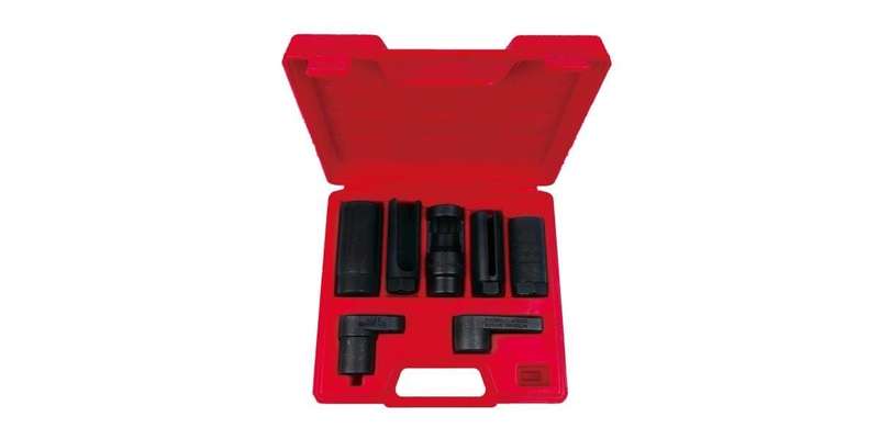 7Pc Oxygen Sensor Socket Set AMPRO T75771