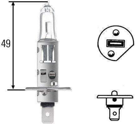 Hella Bulb H7 12V 55W (8Gh-178555-482)