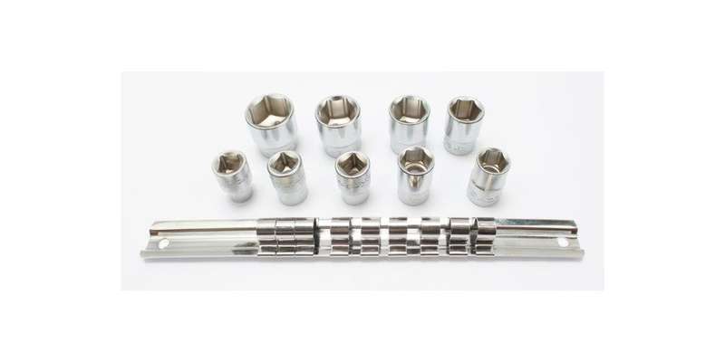 9Pc 3/8 Drive Bolt-Fit Socket Set(Metric) AMPRO T52710