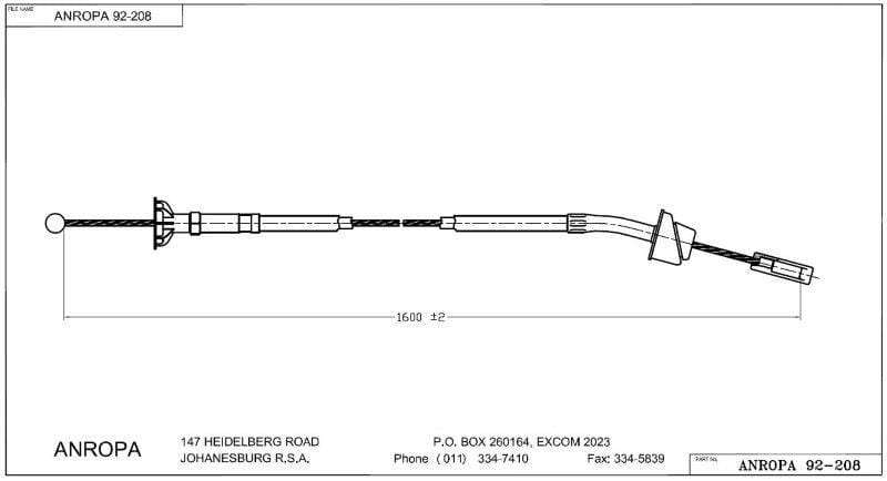 Clutch Cable Vw Caddy