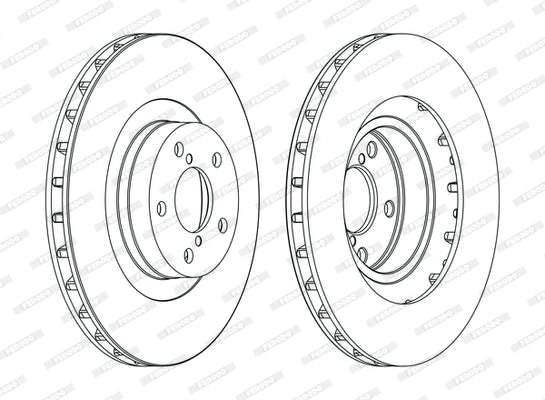 Brake Disc (Pair) Subaru WRX (Various) - Front (Set) 293MM