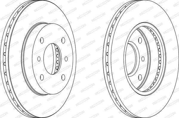 Brake Disc Vented Front Nissan Primera 2.0 (Single)