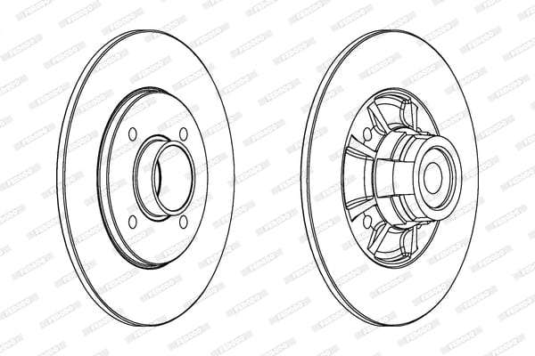 Brake Disc Rear Renault Clio Ii (Single)