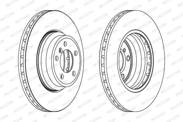 Brake Disc Front Bmw 5 (Single)