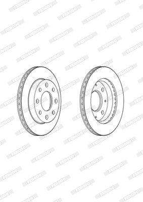 Brake Disc Vented Front Tata Indigo (Single)