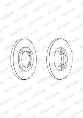 Brake Disc Solid Front Toyota Avanza (Single)