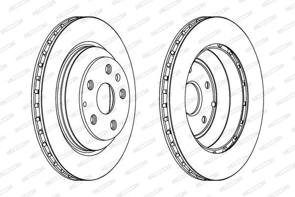 Brake Disc Rear Audi Q7 (Single)
