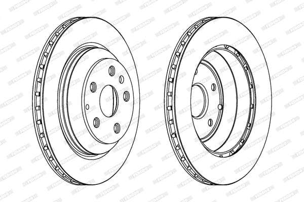Brake Disc Rear Audi Q7 (Single)