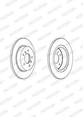Brake Disc Rear Nissan Qashqai Ii (Single)