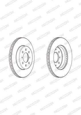 Brake Disc Vented Front Isuzu Kb300 (Single)