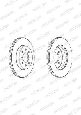 Brake Disc Vented Front Isuzu Kb300 (Single)