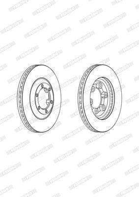 Brake Disc Vented Front Isuzu Kb240/250 (Single)