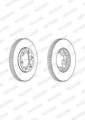 Brake Disc Vented Front Nissan Nv350 (Single)