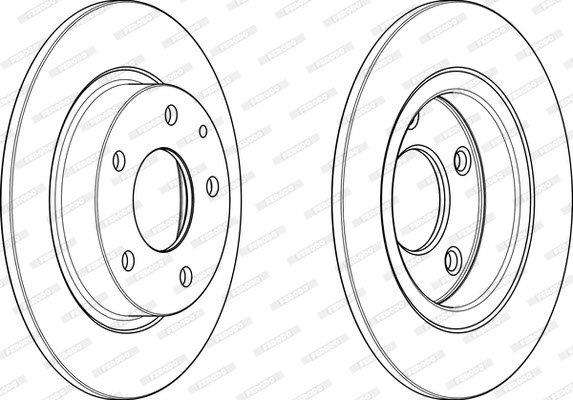 Brake Disc Rear Mazda 3 (Single)