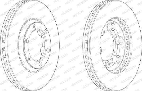 Brake Disc Vented Front Gwm Steed 2010-On (Single)