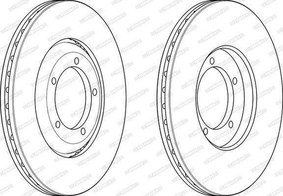 Brake Disc Front Mahindra Bolero Camper Pi (Single)