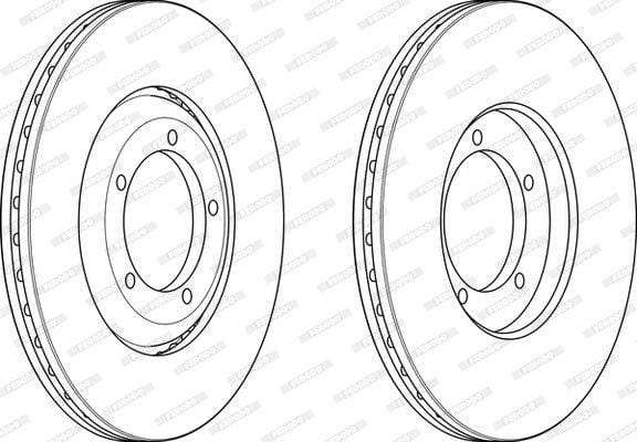 Brake Disc Front Mahindra Bolero Camper Pi (Single)