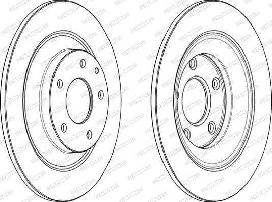 Brake Disc Rear Mazda Cx-5 (Single)