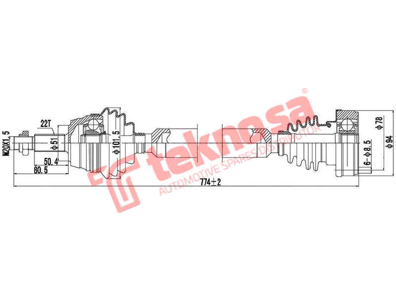 Vw Glf/Jetta2 1.3/1.6 R/H Vw Jetta Mk2 1983- Polo Classic Mk3 1995- Dvw121