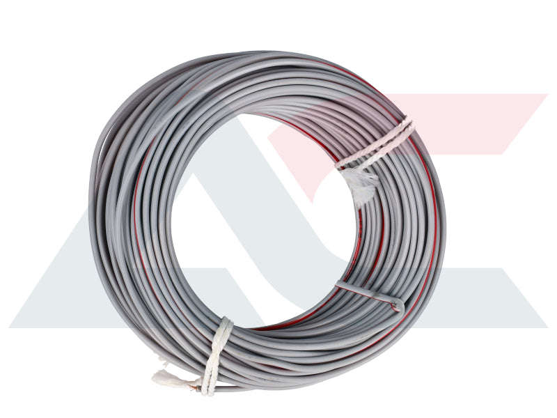 Electric Cable 1.00mm Grey/Re (30M)