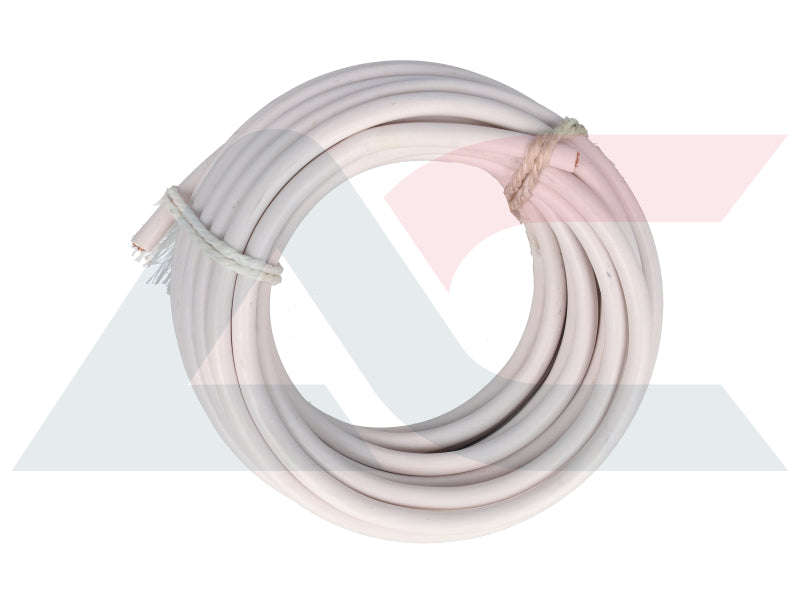 Electric Cable 8.00mm White (5M)