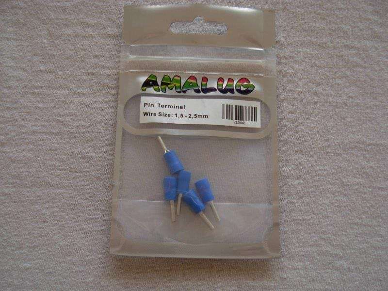 Blue Pin Terminal Pack 5 Terminal  (EL0041)