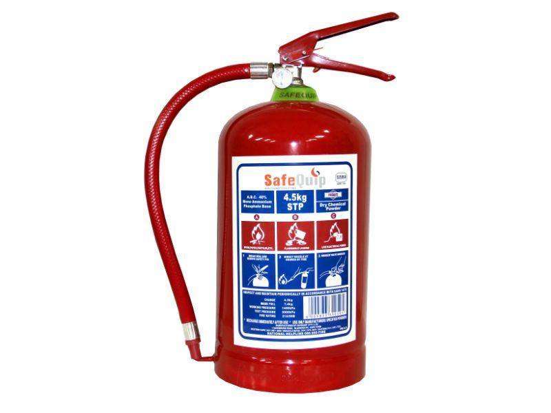 Fire Extinguisher With Hose 4.5Kg Safequip