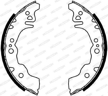 Brake Shoes Daihatsu Materia 1.5,Sirion 1.3,1.5