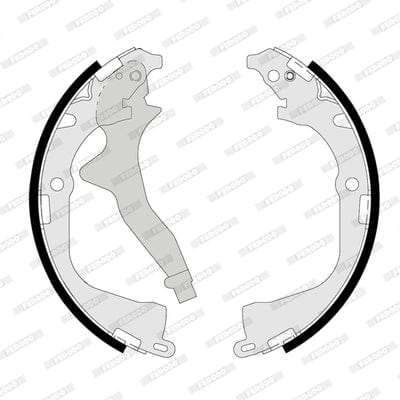 Brake Shoes Vw Amarok 2.0Tsi,Tdi,Bitdi 2010 Front Solidb4165 Ferodo