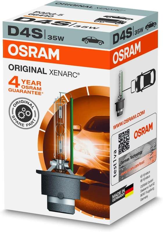 Osram D4S 42V Replacement Xenon Bulb (Single)