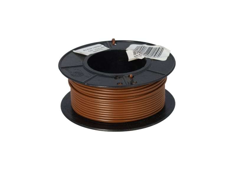 Electric Cable 1.00mm Brown (30M)