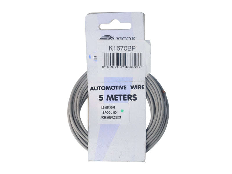 Electric Cable 1.50mm Grey
