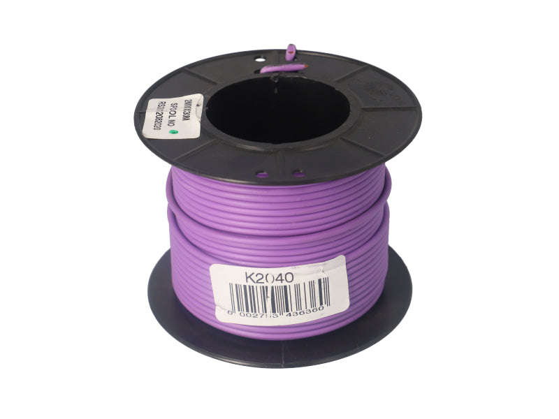 Electric Cable 2.00mm Purple (30M)