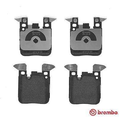 Brembo Brake Pads Rear Bmw 1/2/3/4 Serie ( Set Lh&Rh) (P06087)