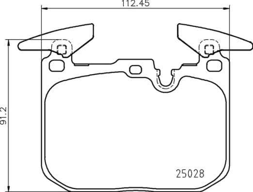 Brembo Brake Pads Front Bmw/Mini ( Set Lh&Rh) (P06098)