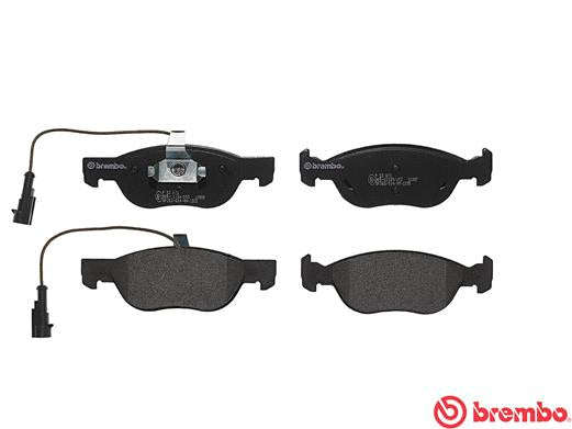 Brembo Brake Pads Front Alfa Gtv/Spider ( Set Lh&Rh) (P23071)