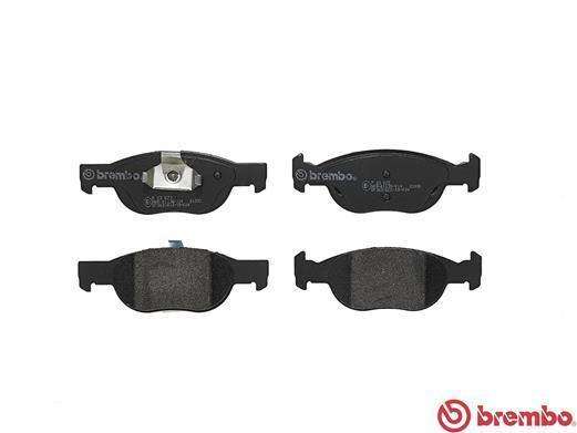 Brembo Brake Pads Front Fiat Punto ( Set Lh&Rh) (P23073)