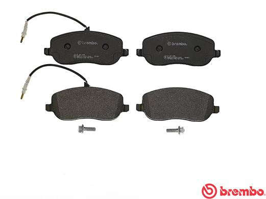 Brembo Brake Pads Front Fiat Ulysse ( Set Lh&Rh) (P23090)