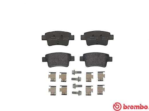 Brembo Brake Pads Rear Opel Corsa 1.6Op ( Set Lh&Rh) (P23104)